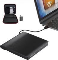 Lecteur Cd Externe, Graveur Cd Dvd Externe, Lecteur Cd/Dvd +/-Rw Usb 3.0, Lecteur Dvd Externe Pour Ordinateur Portable De Bureau W