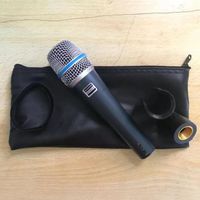 Microphone,Microphone professionnel filaire BETA57A, karaoké supercardioïde, portable, dynamique, qualité BETA57[D528447156]
