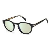 David Beckham lunettes de soleil 1007/S hommes cat. 3 rond noir/vert