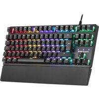Clavier Mécanique Ultra-compact TKL RGB - MARSGAMING MKXTKLBES