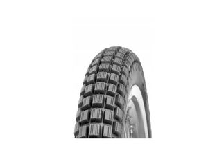 Pneu Deli Tire S-209A 2.75-17 4PR/TT - Chambre à Air, Idéal Moto Classique WSK, SHL, Jawa, CZ, MZ