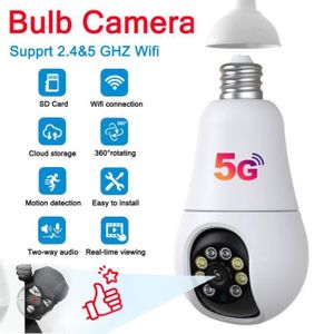 Caméra Wifi VTCWORLD SmartCam Rotation 360° – Autonomie 72h Et Vision Directe