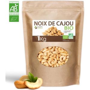CACAHUÈTES FRUITS SECS Noix de Cajou Bio - 1kg