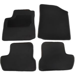 Semi sur Mesure Tapis de Sol Arri/ère 4 Pi/èces : Avant DBS Voiture//Auto Antid/érapant