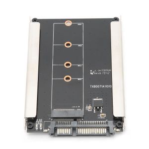 Adaptateur SSD M.2 - M.2 pour Adaptateur USB, Double Protocole SSD Conseil M .2 NVME PCIe NGFF SATA M2 Carte p - Cdiscount Informatique