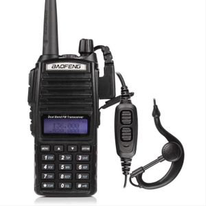 Wewoo - Talkie-walkie BAOFENG UV-5RA Professionnel Émetteur-récepteur noir  Double Bande FM Radio Talkie Walkie Talkie - Talkies Walkies - Rue du  Commerce