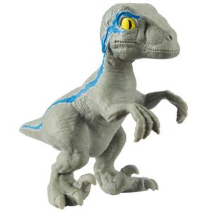 FIGURINE - PERSONNAGE Stretch Jurassic World Raptor Bleu