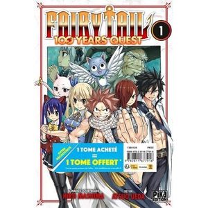 MANGA Livre-Manga - Fairy Tail - 100 Years Quest Pack Of