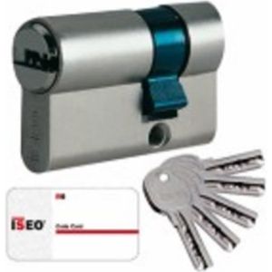 CYLINDRE SERRURE HAUTE SECURITE 45//45 ISEO VARIANT OU S/'ENTROUVRANT