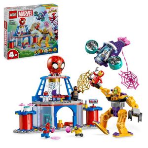 ASSEMBLAGE CONSTRUCTION LEGO Marvel Spidey et Ses Amis Extraordinaires 10794 Le QG des Lanceurs de Toile de l’Équipe Spidey