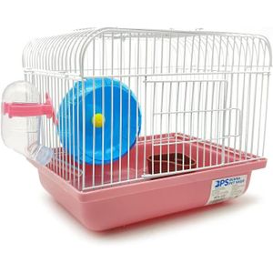 CAGE BPS® BPS-1257 Cage pour hamster Avec roue, mangeoi