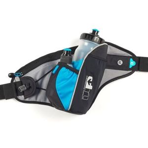 Unisexe Sport Runner Taille Bum sac de course jogging sac ceinture avec 2 bouteilles d/'eau