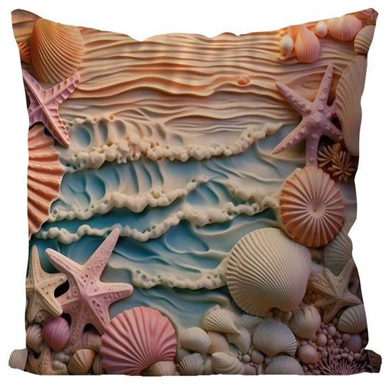 Télécharger Étoile De Mer Et Coquillages Sur La Plage Arrière-plans En