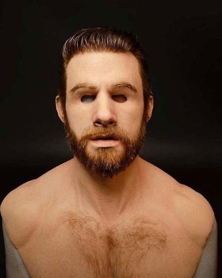 Barbe Réaliste, Fausse Barbe En Cheveux Humains Réalistes - Fausse