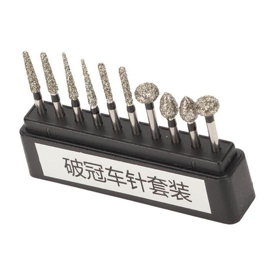 Kit De 5 Pièces Pour Polissage Dentaire - Brosses Carbure De Silicium Pour Fraiseuse Pro, Neuf