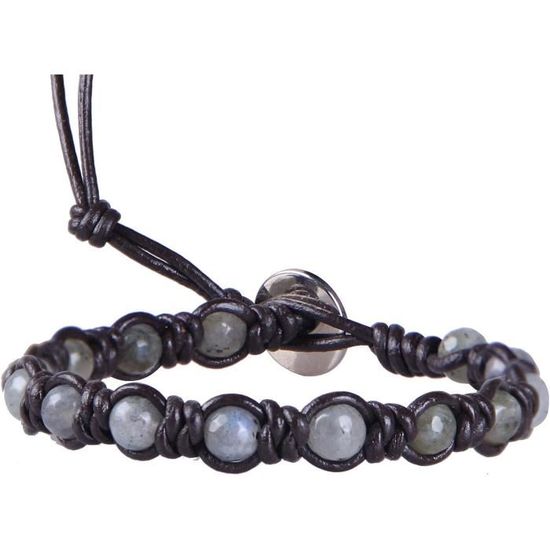 Bracelet Porte-bonheur Tressé à La Main Style Tibétain - Réglable, Amulette Protection, Cadeau D'amitié Ou Amour