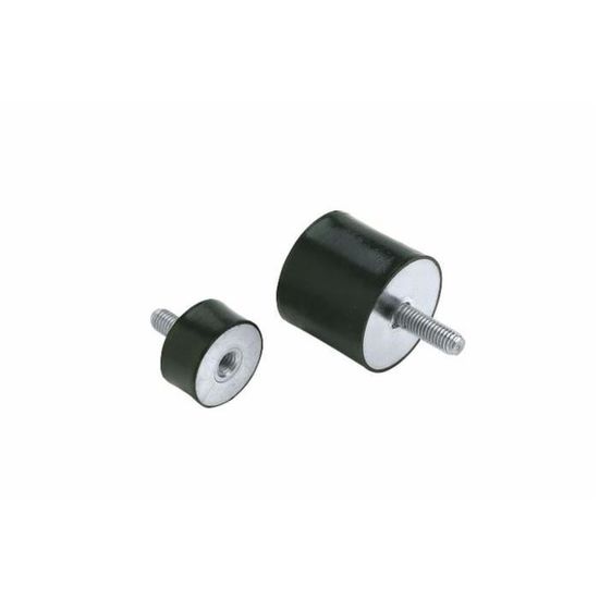 sourcing map Silent Bloc 4pcs M10 Mâle/Femelle Support Caoutchouc Vibration Isolateur Absorbeur Choc D40mmxH30mm, pour Garage Moteur Air Compresseur Voiture Bateau Bobine