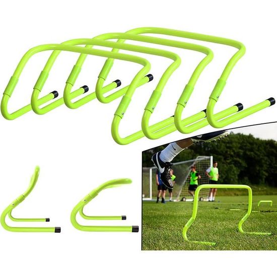 Haies D'Entraînement Réglables - Équipement Agilité Vitesse Pour Football, Athlétisme, Basketball