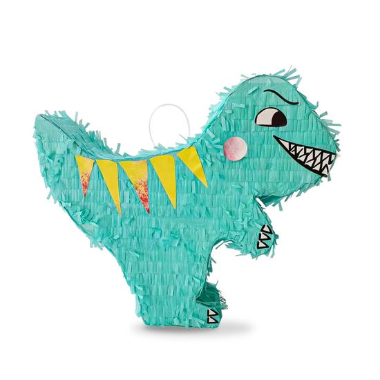 ILP Piñata Dragon 40x50cm - Avec Bâton Et Bandeau - Jeu Anniversaire Enfant - À Remplir De Bonbons