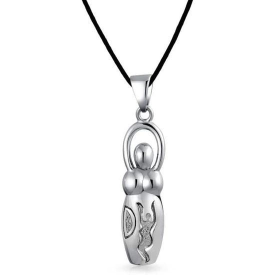 Collier Pendentif Pièce Grecque Déesse Athéna - Fait Main, Style Empire, Neuf Sans Emballage