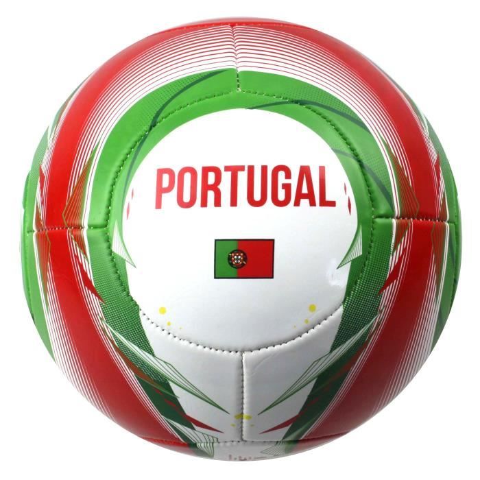 Ballon De Football Portugal Taille 5 - 350 G - Couleurs Officielles - WDK PARTNER
