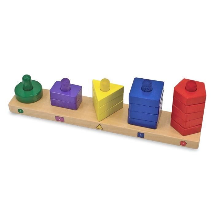 MELISSA & DOUG Planche D’Empilage Et De Tri