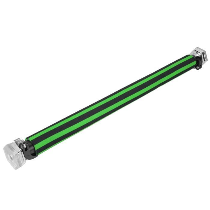 Entraîneur de Traction de Porte Intérieure Barre Horizontale Équipement de Fitness des Bras Vert 60-100cm-DUO