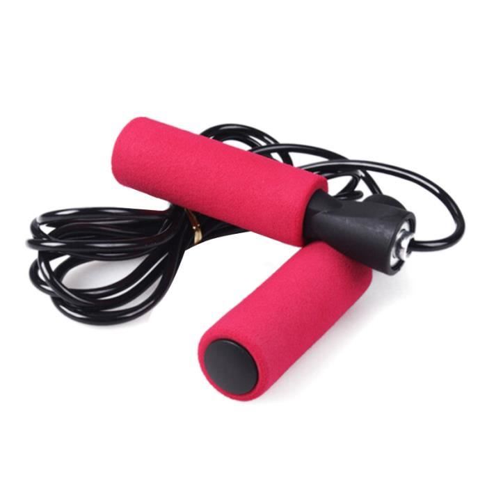 Exercice aérobique Corde à sauter Roulement réglable Vitesse Fitness Rouge LWL50612365A_sim