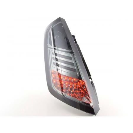 Paire de feux arriere Fiat Grande Punto de 2005 a 2018 LED Noir D-FKRLXLFI203