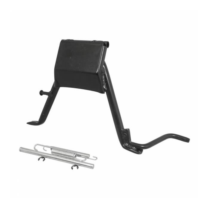 Bequille scoot centrale adaptable peugeot 50 ludix 12 pouces noir -p2r-