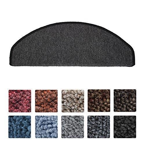 BEAUTISSU 15 Marchettes - Robuste - Antidérapant - gris anthracite - 28 x 65 cm