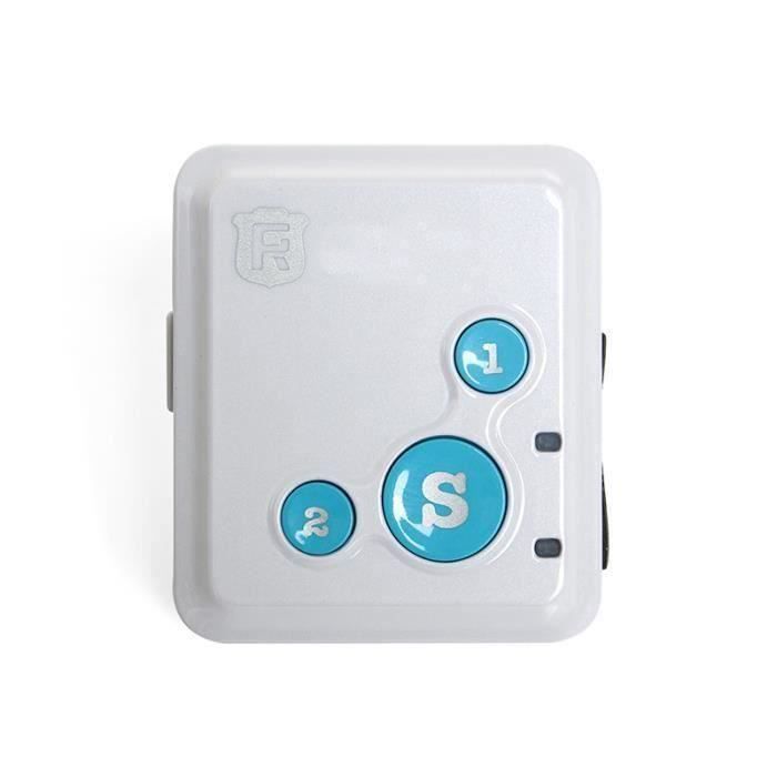 REACHFAR RF-V16 Mini GSM GPRS GPS Tracker SOS Communicator Bleu