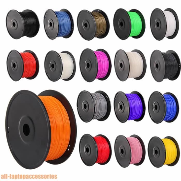 ABS-imprimante 3D Filament Pour Repraper 1KG Rouleau Longueur 10M échantillon 3.00mm