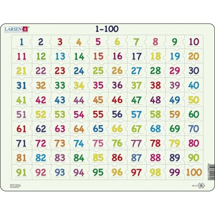 puzzle Maxi Learning tellen100 pièces
