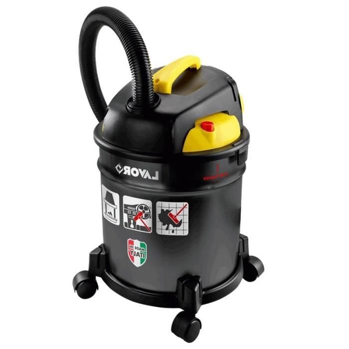 Aspirateur LAVOR 1000W 4in1 Eau poussière et cendres + soufflant- Filtre lavable Cuve 20L