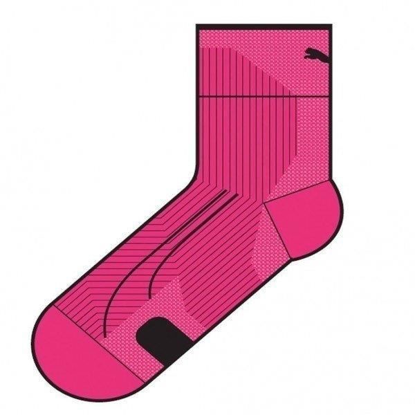 PUMA Socquettes Femme Microfibre RUN Rose PERFORMANCE