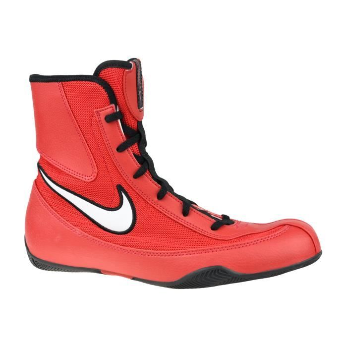 Nike Machomai 321819-610, Homme, rouge, chaussures d'entraînement