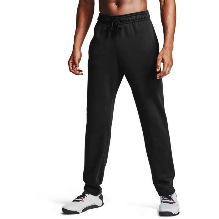Pantalon Under Armour Rival Fleece - noir/blanc - S