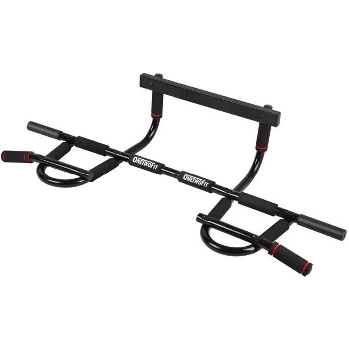 OneTwoFit Barre de Traction de Porte Multiple Musculation du Corps Barre d'Entrainement OT005