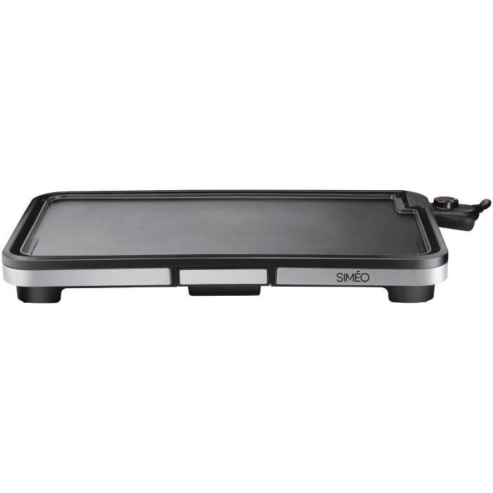 SIMEO Plancha électrique XL 8 personnes - 54,5 x 30 cm