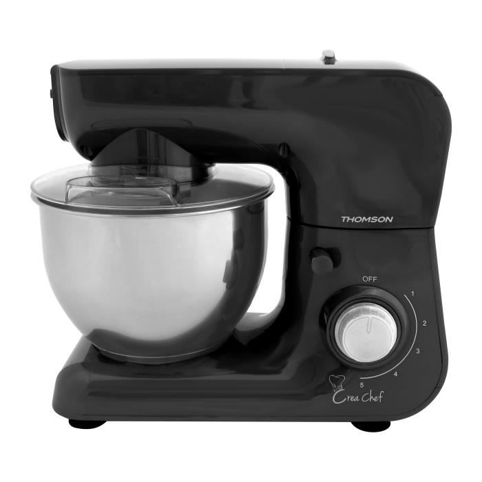 THOMSON THFP50794B - Robot pâtissier "CREA CHEF" - bol inox 5 litres - puissance 600 watts