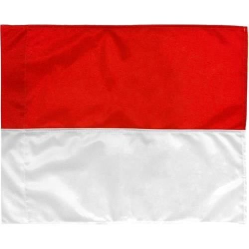 TOM linesman drapeau 39 x 32 cm rouge / blanc