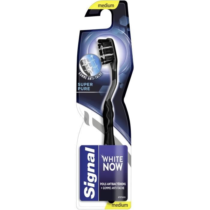 Signal White Now Brosse à Dents Medium Poils Antibactériens x1