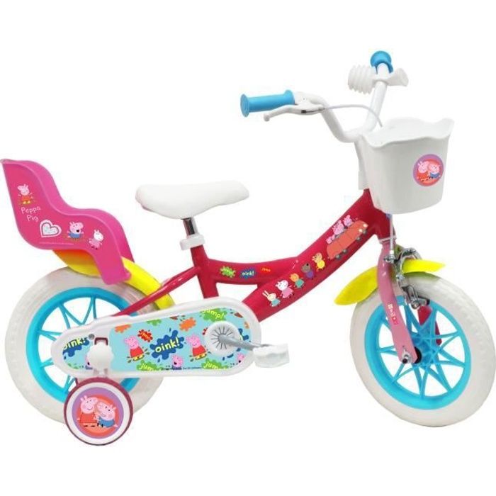 Vélo enfant 12'' Peppa Pig pour enfant