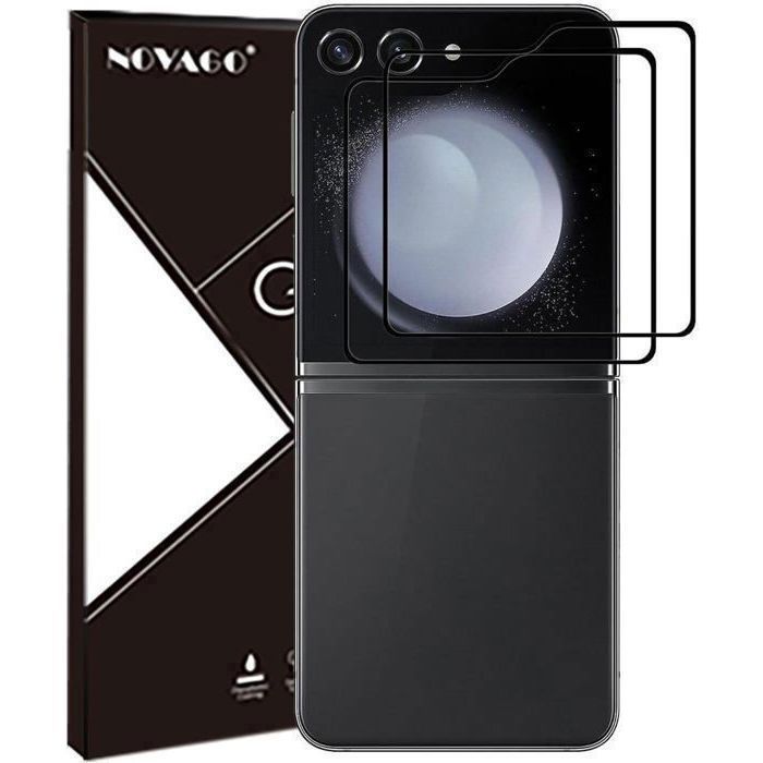 Lot De 2 Protections Verre Trempé Pour Objectif Realme C71 4G/5G - NOVAGO | Transparence Haute Clarté, Dureté 9H, Anti-reflets, épaisseur 0.3mm