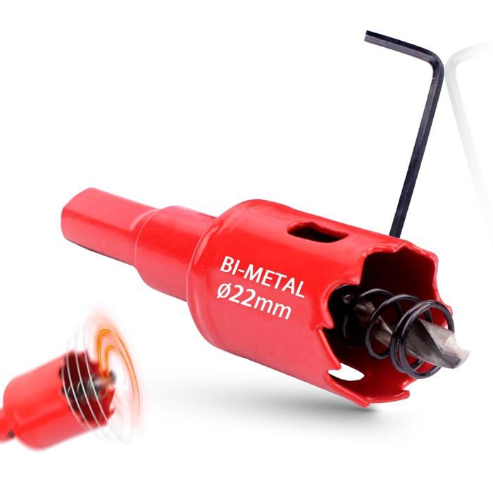 CMT Orange Tools 551-035X Scie Cloche BIM H=45 Mm D=35 Mm – Pour Acier, Aluminium & Métaux – Qualité Pro