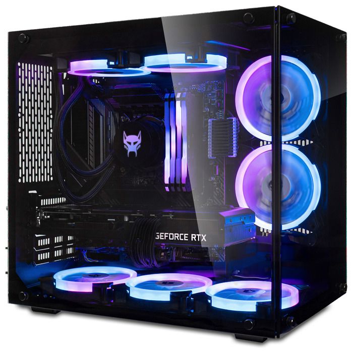 BEASTCOM Q7 Hero Gaming PC Gamer AMD Ryzen 5 5500 NVIDIA RTX 4060 Ti 32Go RAM 1To  NVMe Watercooling WiFi Win11