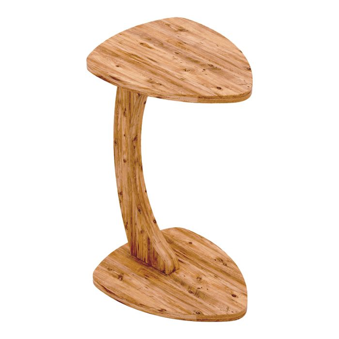 Table d’appoint Klinerg 40 x 37 x 56 cm effet bois