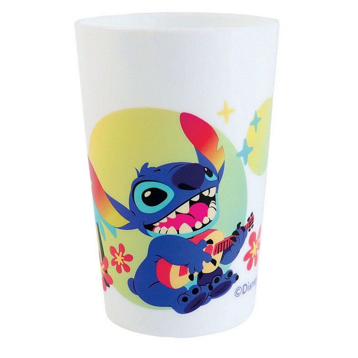 Verre réutilisable - Lilo et Angel - 220 ml - Multicolore - Pour enfant