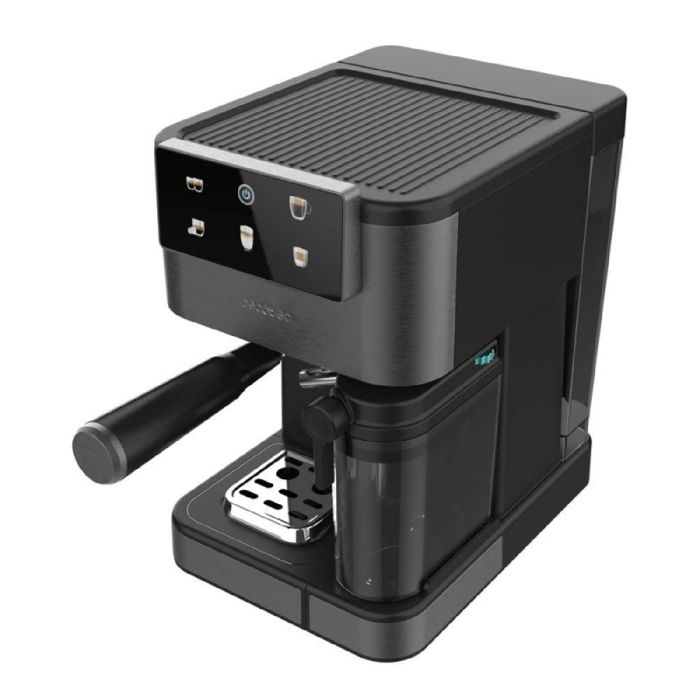 Cecotec Cafetière Express Semi-automatique Power Espresso ColdBrew Latte Oscuro. 1350W 20 Bars Froid Tiède ou Chaud